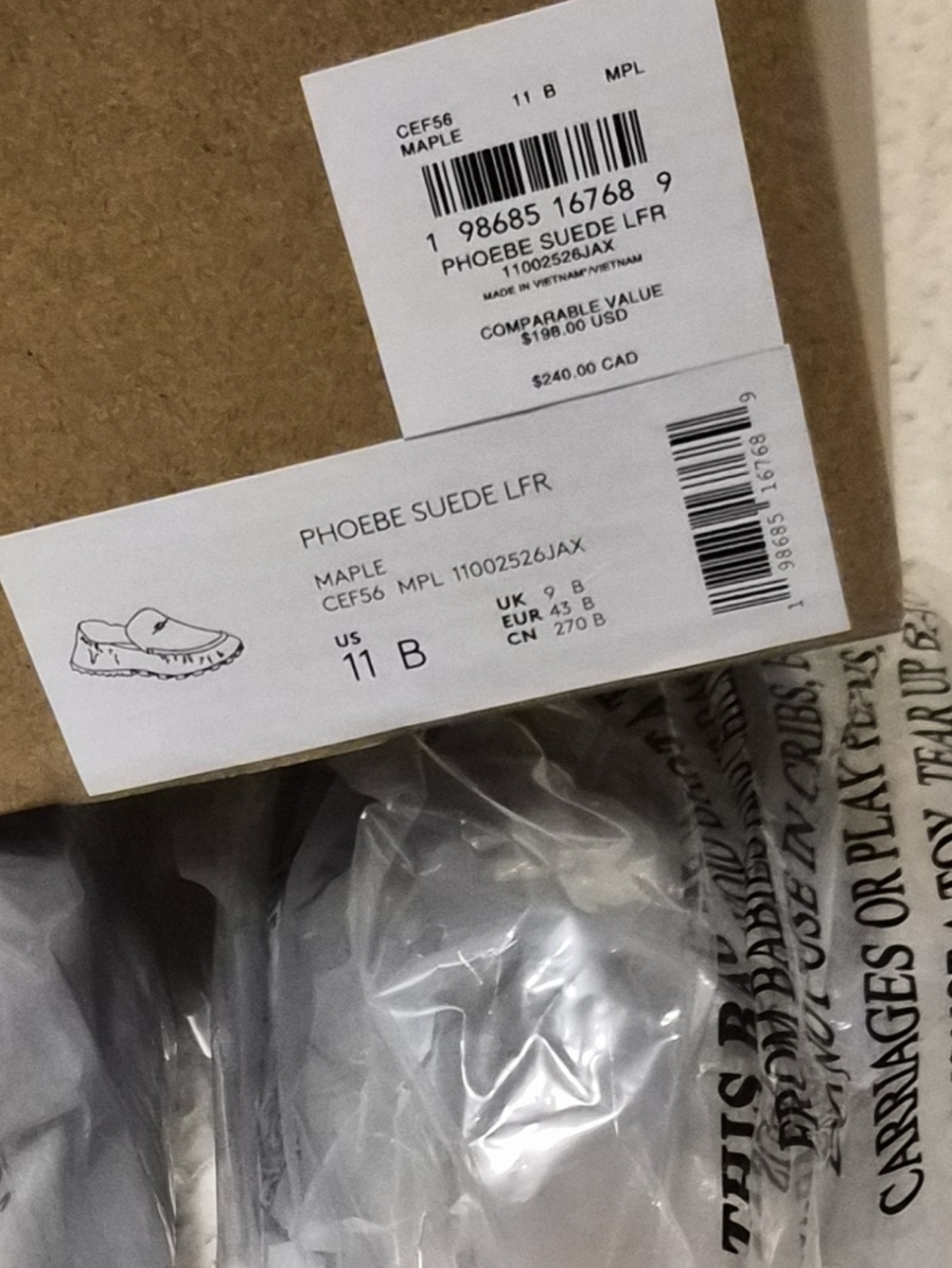 Coach Phoebe Soft Loafer Shoes Size 11 - Brand New - Never Worn & With Shoe Box